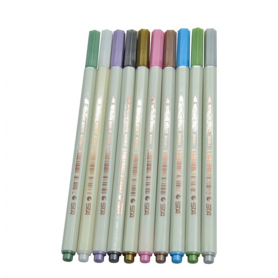 Portfolio 10 Metallic Brush Tying