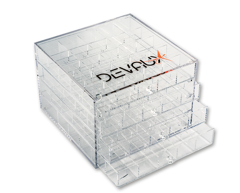 Boîte Plexiglass Devaux 100 cases