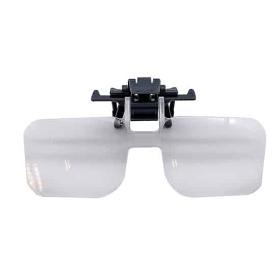 Loupe clip relevable Carson 2x